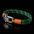 maritimes nautisches unisex armband segeltau schaekel uniqal